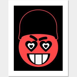 lovely emoji Posters and Art